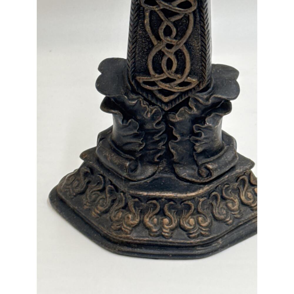 Gothic Celtic Knot Cross Resin Tabletop Decor Dark Academia Medieval Decor - Picture 3 of 7
